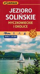 mapa jezioro solińskie myczkowieckie i okolice nn