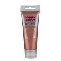 gdd farba akrylowa klasyczna metalik happy color 75 ml miedz