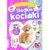 naklejkowy album słodkie kociaki