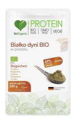 białko dyni w proszku bezglutenowe bio 200 g - be organic