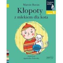 kłopoty z mlekiem dla kota. czytam sobie. poziom 1