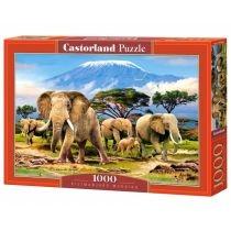 puzzle 1000 el. poranek w kilimandżaro castorland