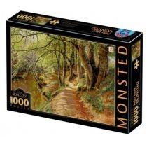 puzzle 1000 el. peder mork monsted, wiosenny dzień d-toys