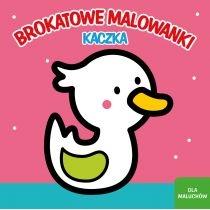 brokatowe malowanki. kaczka