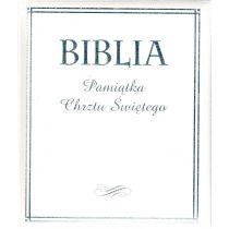 biblia. pamiątka chrztu świętego