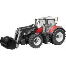 traktor steyr 6300 terrus cvt z ładowarką czołową bruder