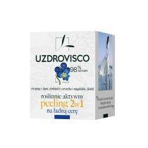 uzdrovisco fiołek roślinnie aktywny peeling 2w1 na ładną