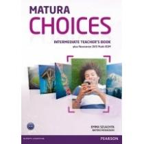 matura choices intermediate. książka nauczyciela + dvd-rom