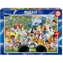 puzzle 1000 el. cudowny świat walta disney'a educa