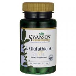 swanson, usa l-glutation 100mg suplement diety 100 kaps.