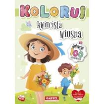 koloruj. kwiecista wiosna