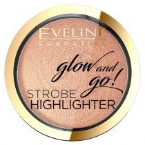 eveline cosmetics glow & go strobe highlighter rozświetlacz