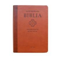 ilustrowana biblia pierwszego kościoła, brązowa