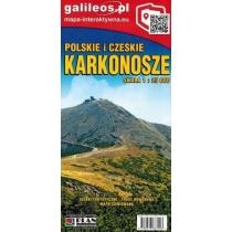 mapa tur. - karkonosze polsko-czeskie 1:25 000