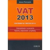 vat 2013 interpretacje i orzeczenia