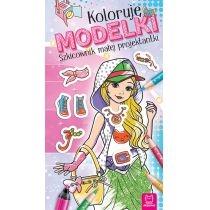 koloruję modelki. szkicownik małej projektantki