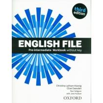 english file 3rd edition. pre-intermediate. workbook without