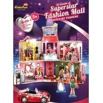 puzzle 3d 157 el. superstar fashion mall cubic fun