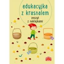 edukacyjka z krasnalem. zeszyt z naklejkami