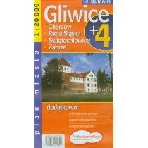 gliwice plus 4 plan miasta