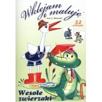 wklejam i maluję - wesołe zwierzaki