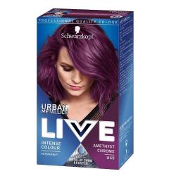 live urban metallic farba do włosów u69 amethyst