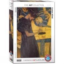 puzzle 1000 el. muzyka, gustacv klimt eurographics