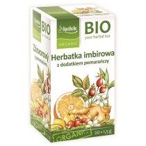 apotheke herbatka imbirowa z dodatkiem pomarańczy 30 g bio