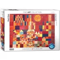 puzzle 1000 el. castle and sun by paul klee eurographics