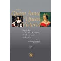 from queen anne to queen victoria. readings in 18th and 19th