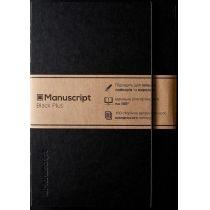 manuscript notatnik a5 black plus 80 kartek