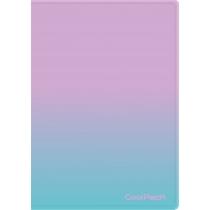 patio teczka a4 coolpack clear book gradient blueberry 20 ko