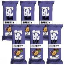 beraw baton energy plum chocolate zestaw 6 x 40 g