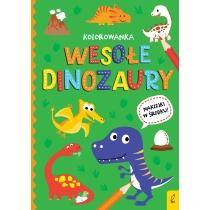 wszystko o dinozaurach. wesołe dinozaury