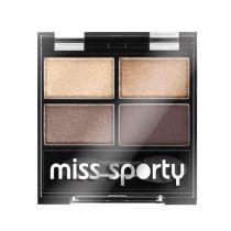 miss sporty studio colour quattro eye shadow poczwórne cien