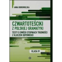 czwartoteściki z polskiej gramatyki. testy o dwóch stopnia