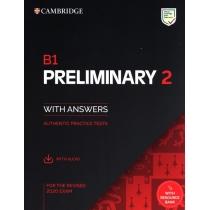 b1 preliminary 2 student's book with answers