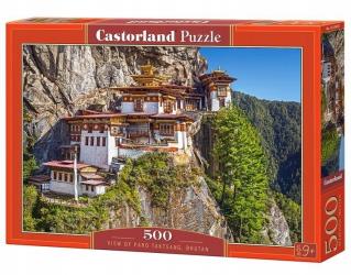 castor puzzle 500 view of paro taktsang bhutan 344