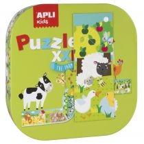 puzzle xxl - farma 3+ apli kids