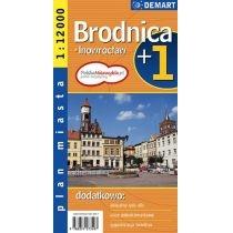 plan miasta - brodnica/inowrocław 1:12 000 demart