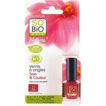 so'bio etic naturalny lakier do paznokci 11 rouge coquelicot