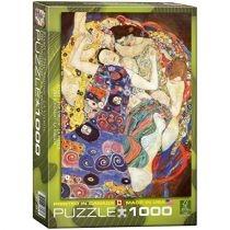 puzzle 1000 el. dziewica gustav klimt eurographics