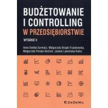 budżetowanie i controlling w przedsiębiorstwie