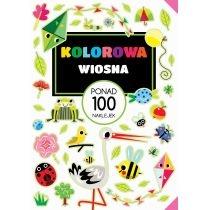 kolorowa wiosna. ponad 100 naklejek