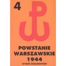 powstanie warszawskie 1944. wybór dokumentów. tom 4