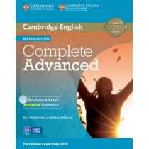 complete advanced. student&#039;s book without answers with 