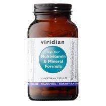 viridian high five multivit & mineral formula suplement diet