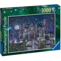 puzzle 1000 el. świąteczna posiadłość ravensburger