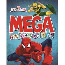 mega kolorowanka. marvel spider-man