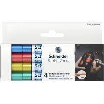 schneider marker akrylowy paint-it metallic (niebieski, czer